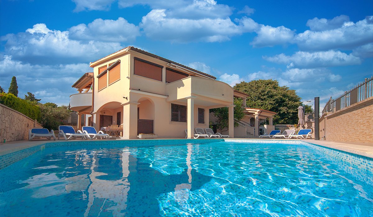 Apartments Premantura Guest House Carme View Of The Pool